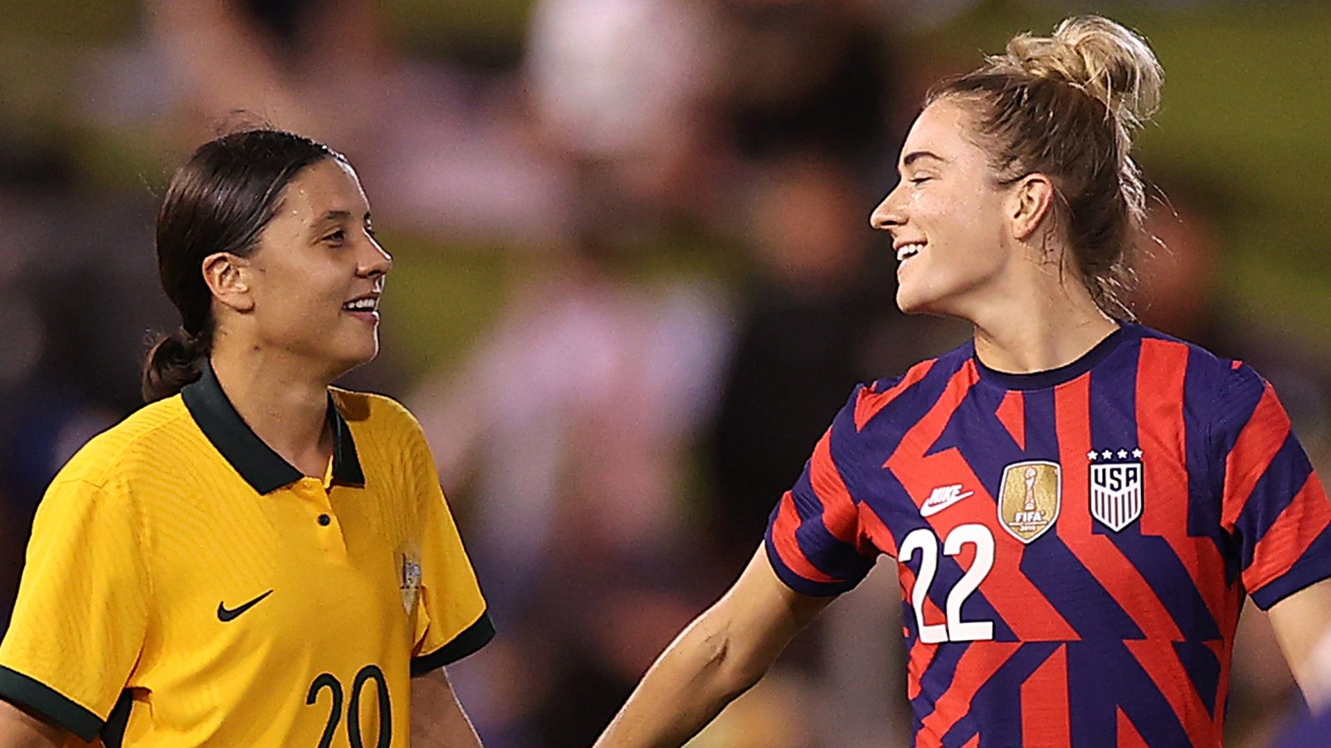 Sam Kerr Kristie Mewis 2020
