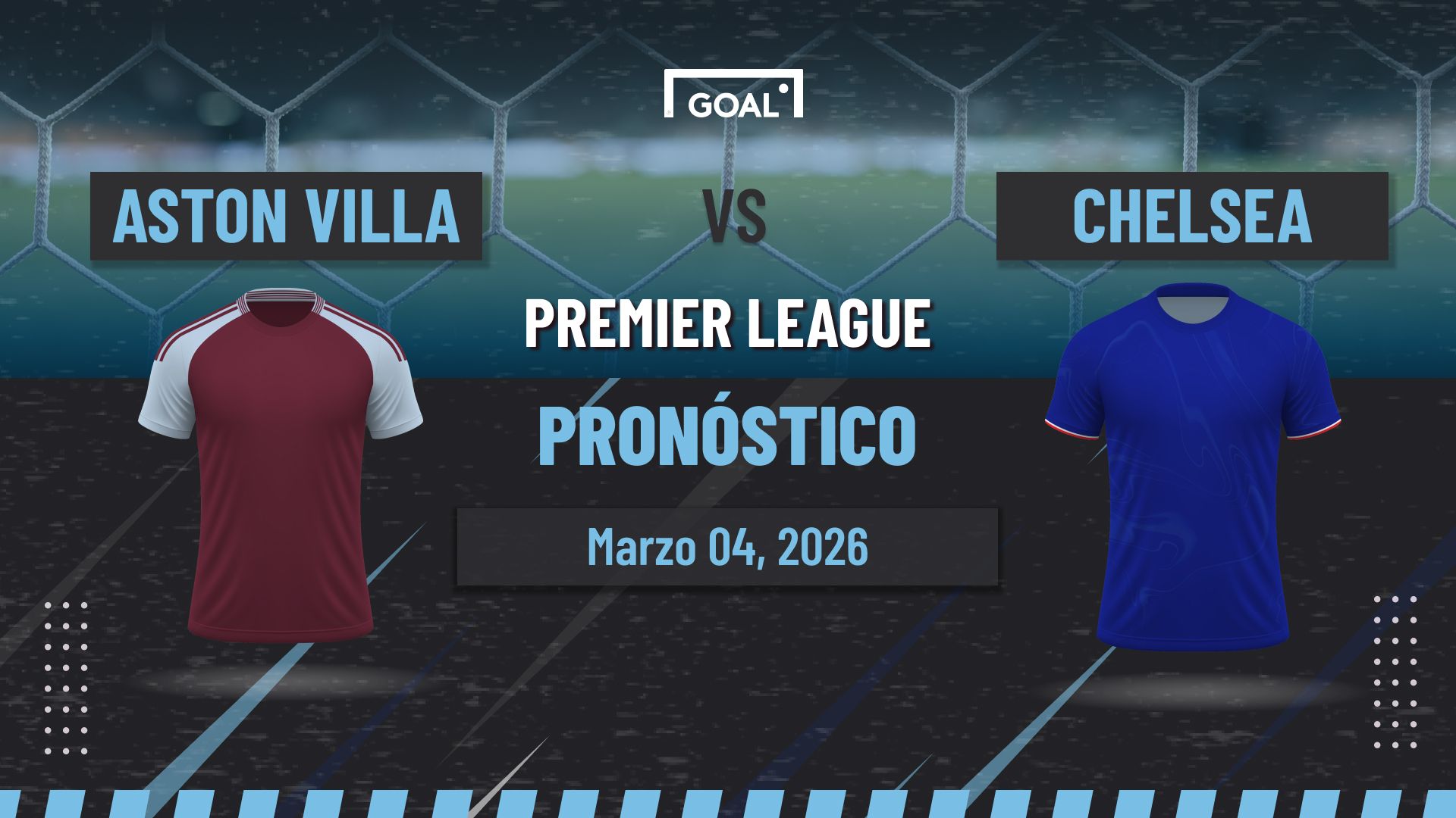 Aston Villa vs Chelsea Pronóstico y Apuestas Premier League | 04/03/26