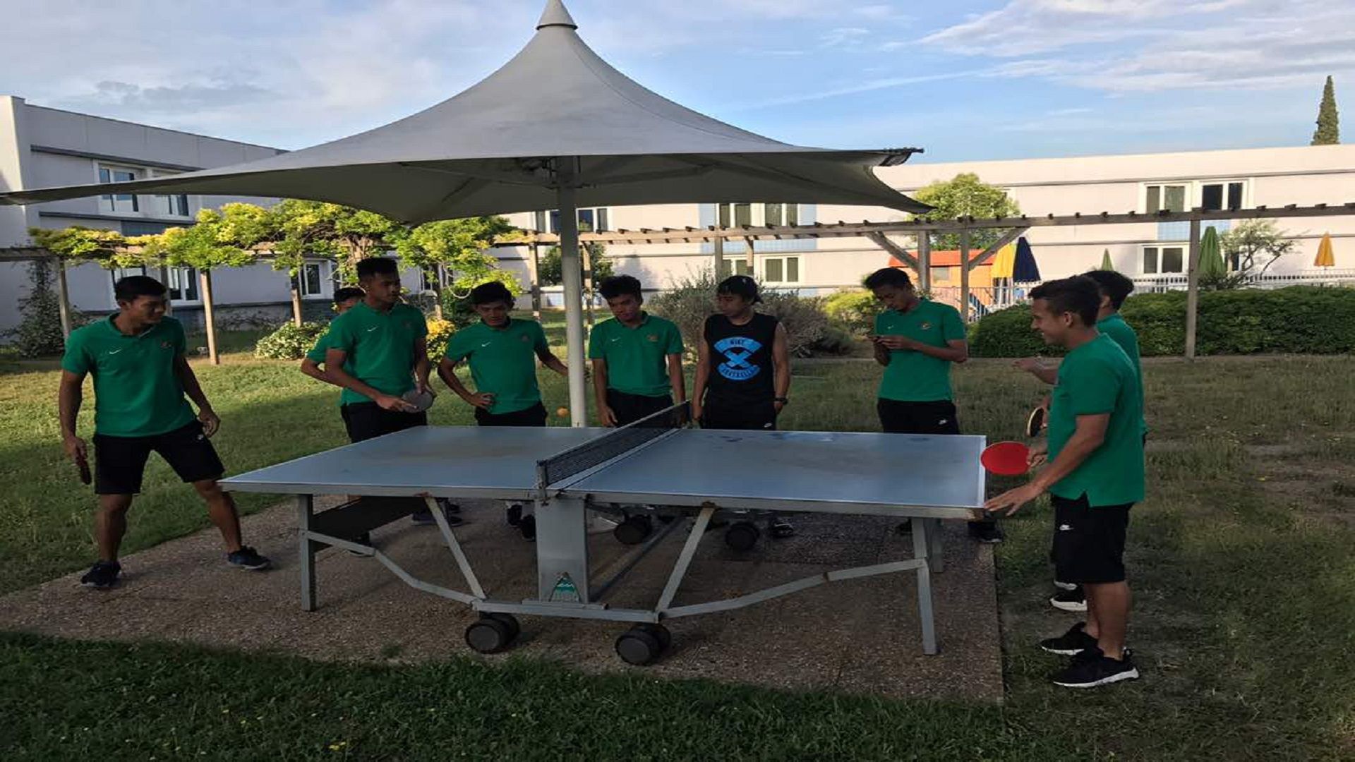 Timnas Indonesia U-19 Main Tenis Meja