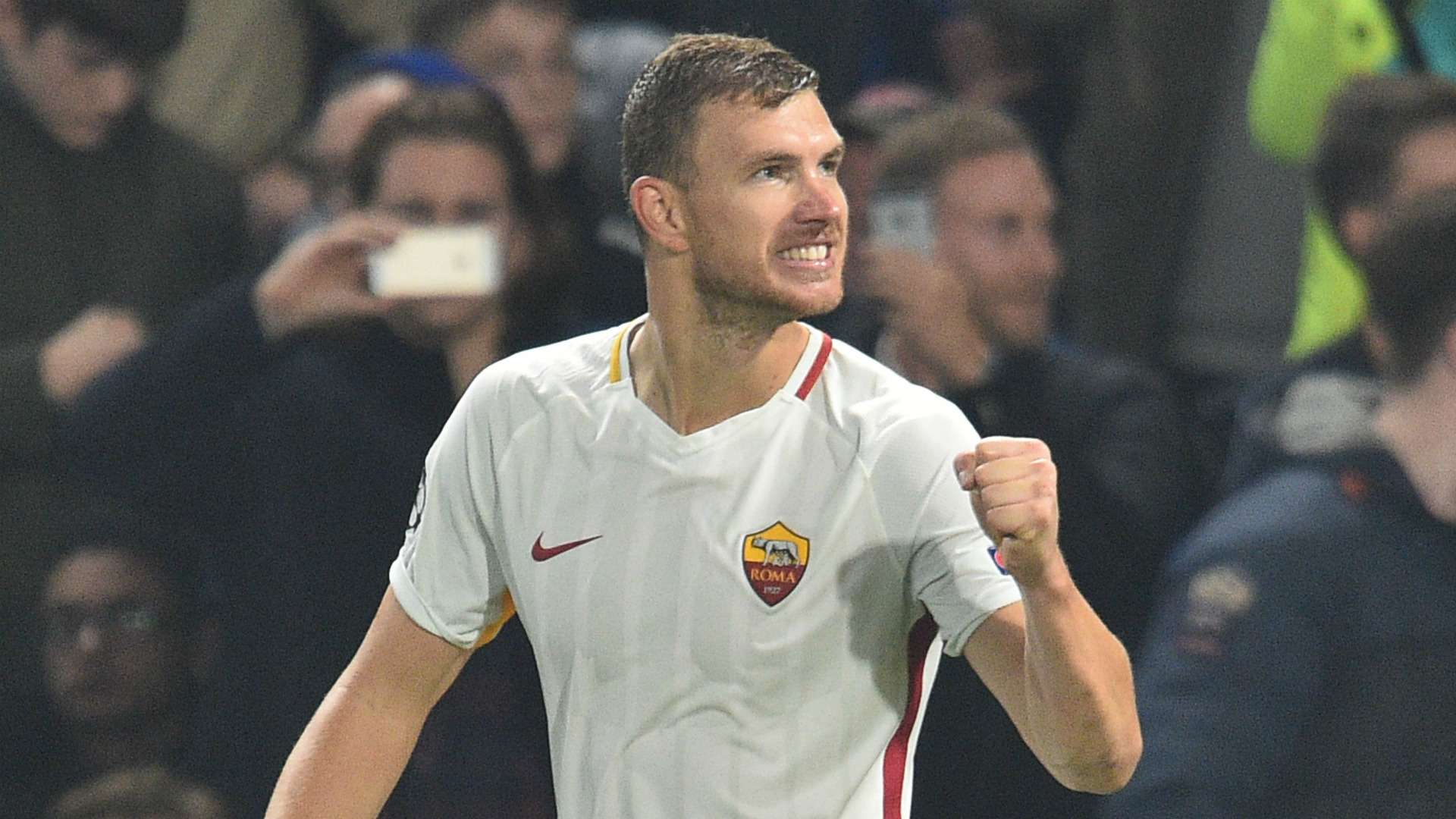 Edin Dzeko Roma 2017