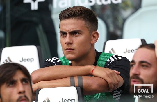 dybala juve bench