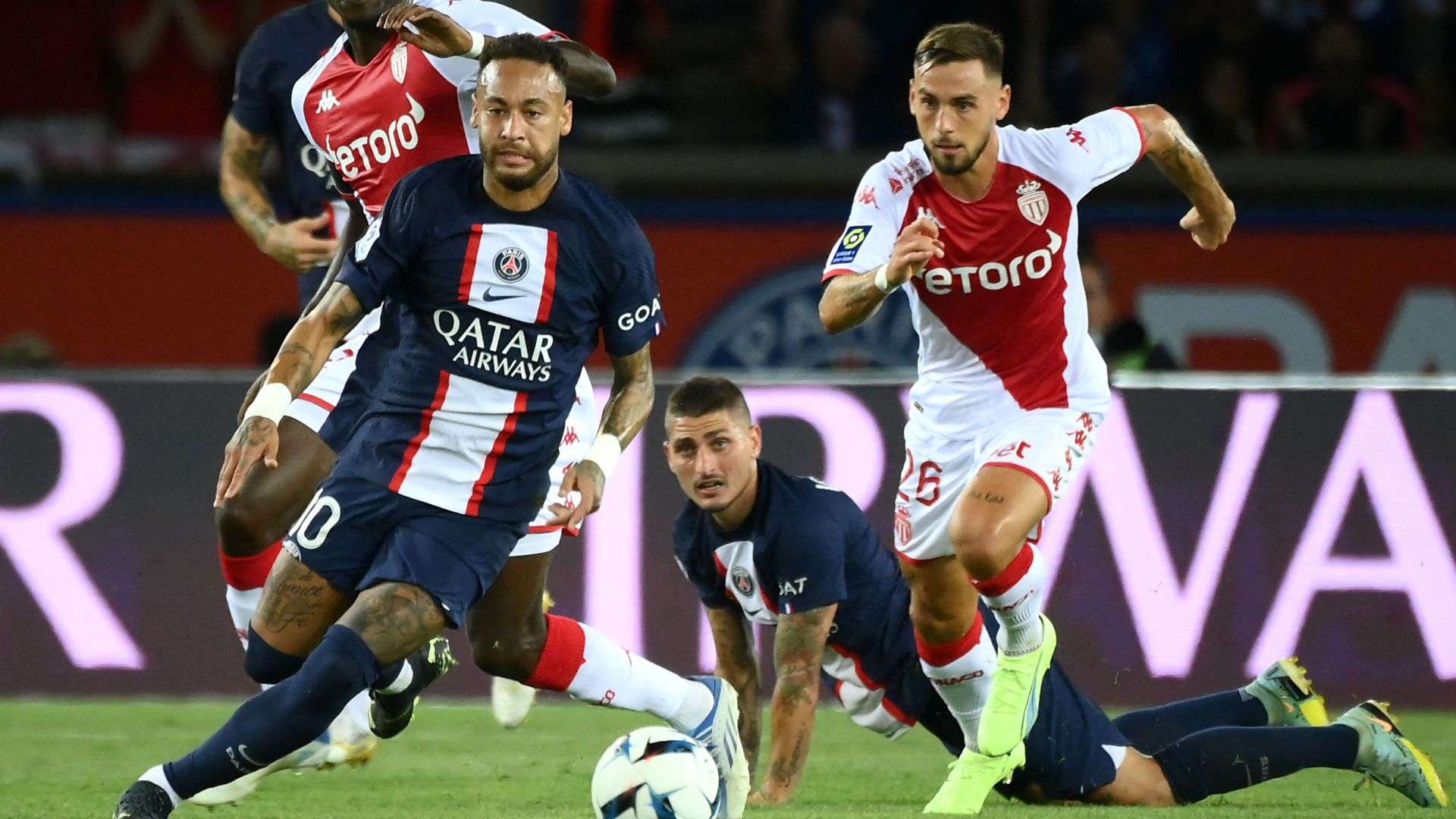 PSG vs AC Monaco Ligue 1 28082022
