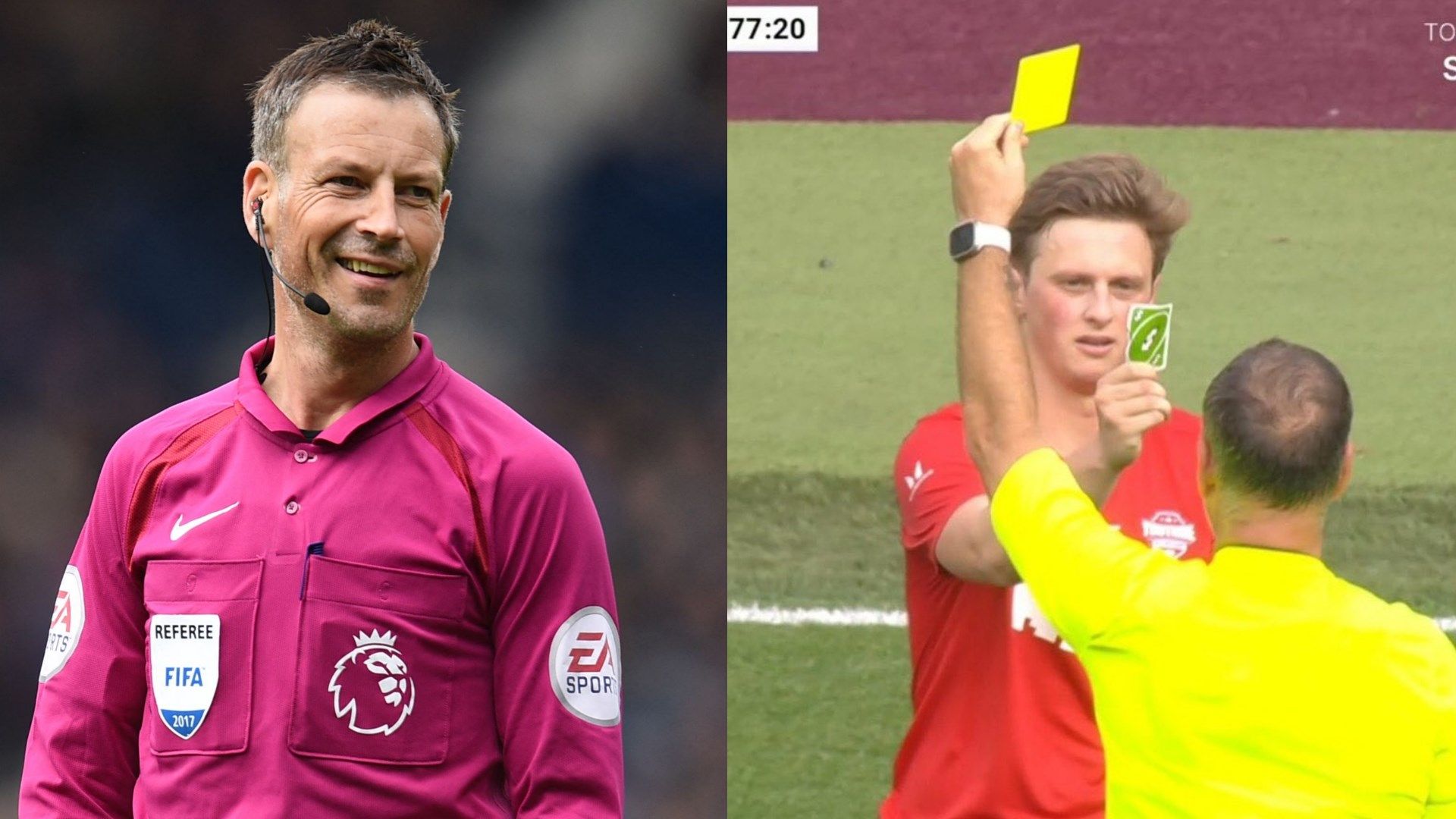 Mark Clattenburg Max Fosh