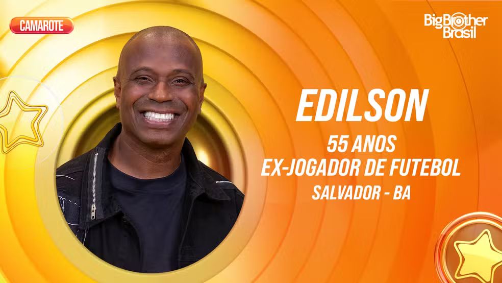 Perfil de Edilson Capetinha no BBB, 2026