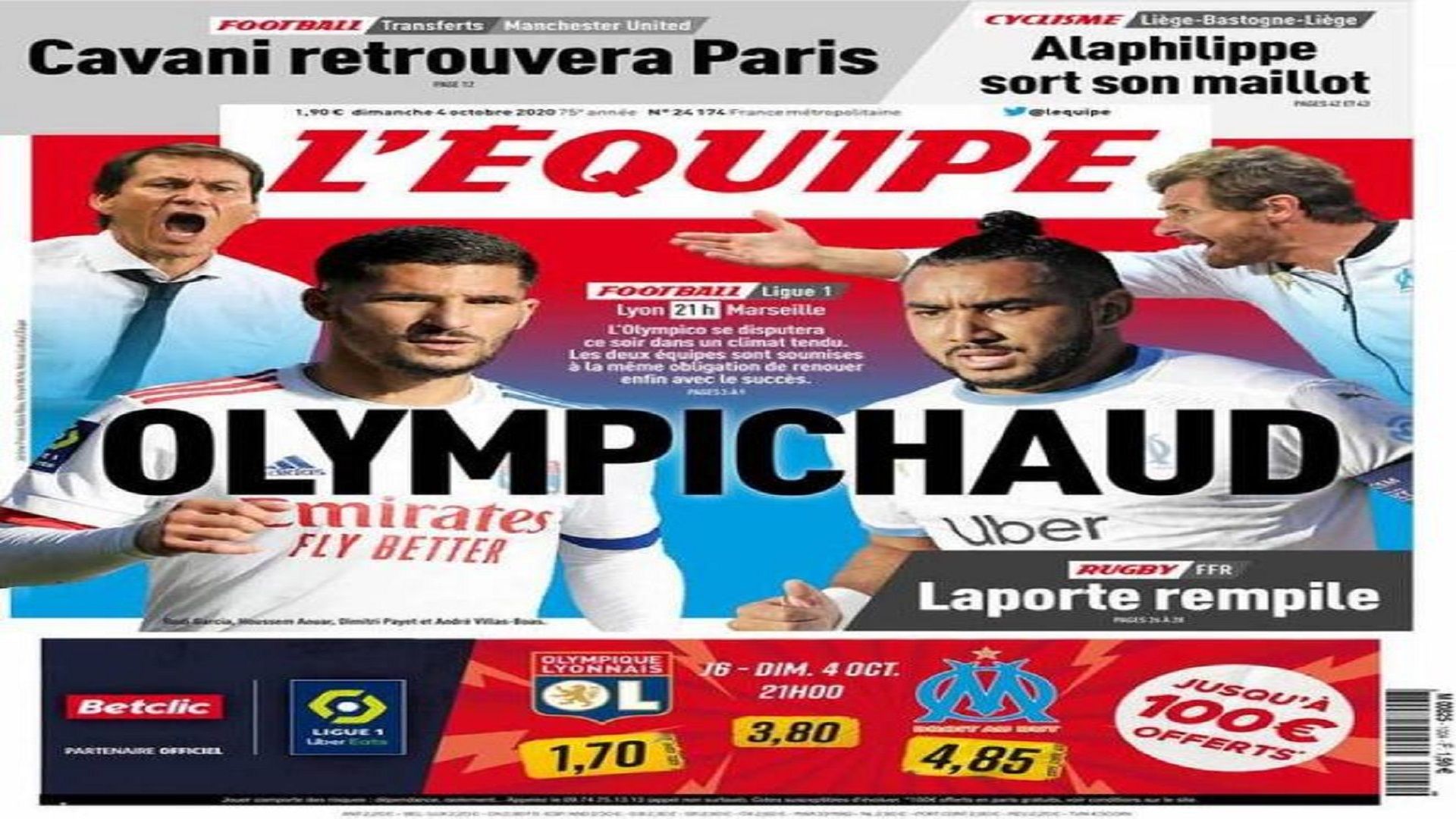 4 October L'Equipe