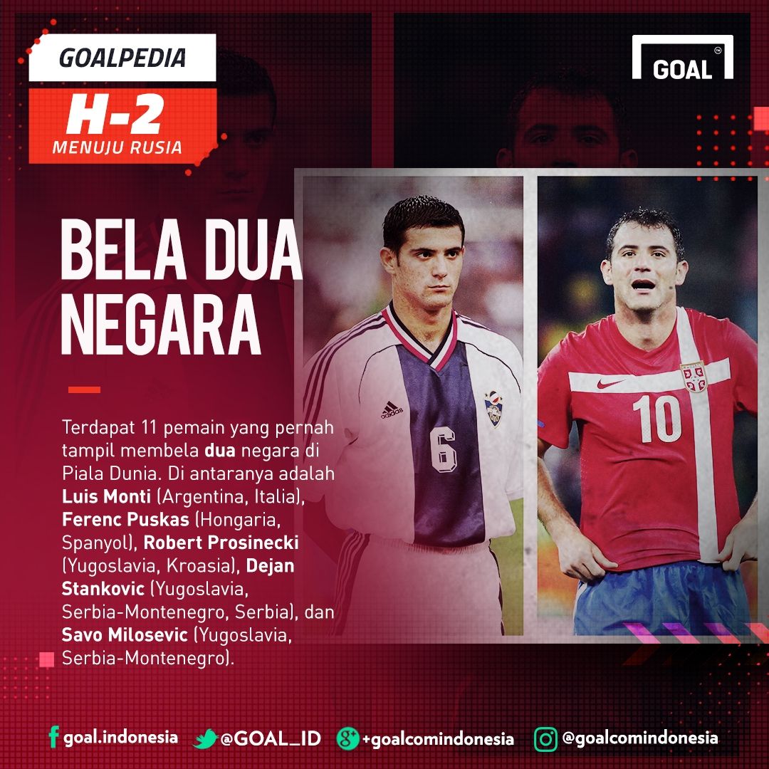 GoalPedia Piala Dunia | H-2 | Bela Dua Negara