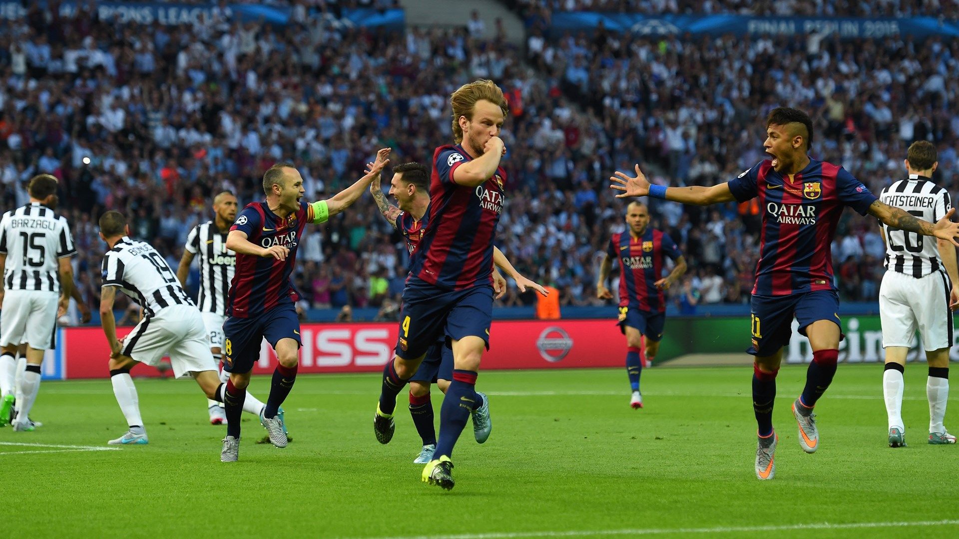 Ivan Rakitic Barcelona Juventus 2015 Champions League final