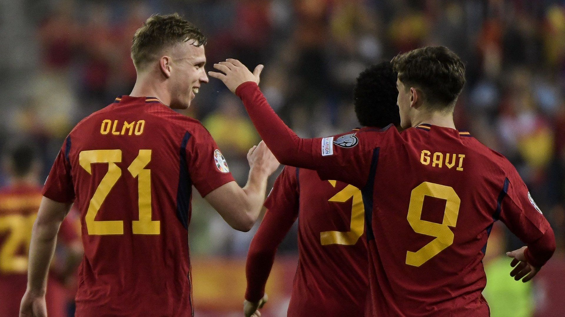 Dani Olmo Gavi Spain 2023