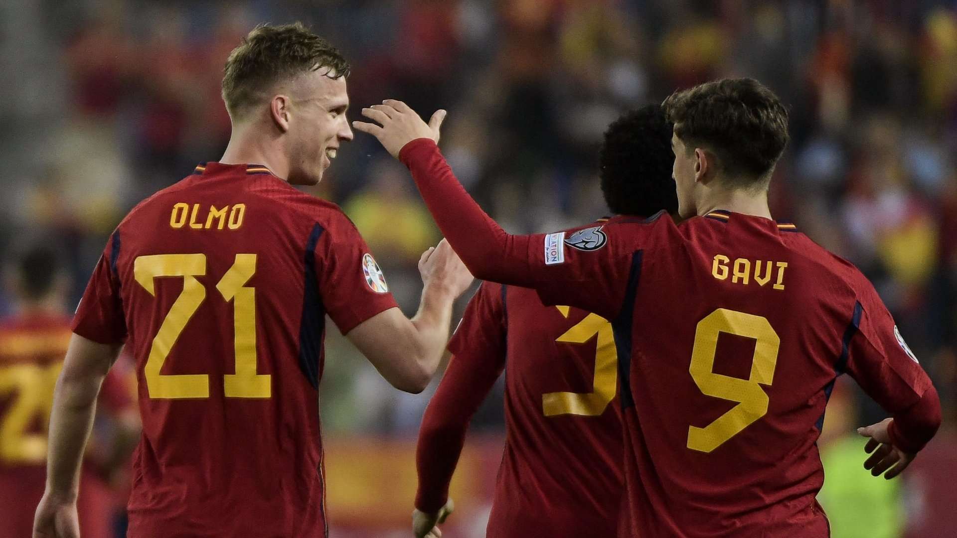 Dani Olmo Gavi Spain 2023
