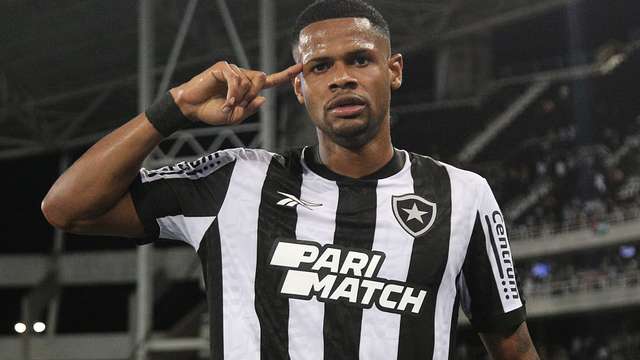Júnior Santos, Botafogo x Aurora, Libertadores 2024