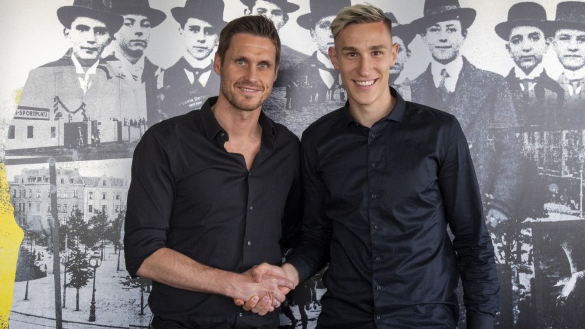 SEBASTIAN KEHL NICO SCHLOTTERBECK BORUSSIA DORTMUND