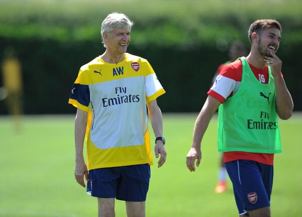 Arsene Wenger - Aaron Ramsey