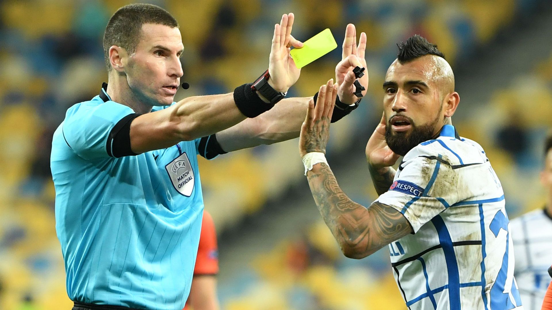 Arturo Vidal Shakhtar Donetsk Inter