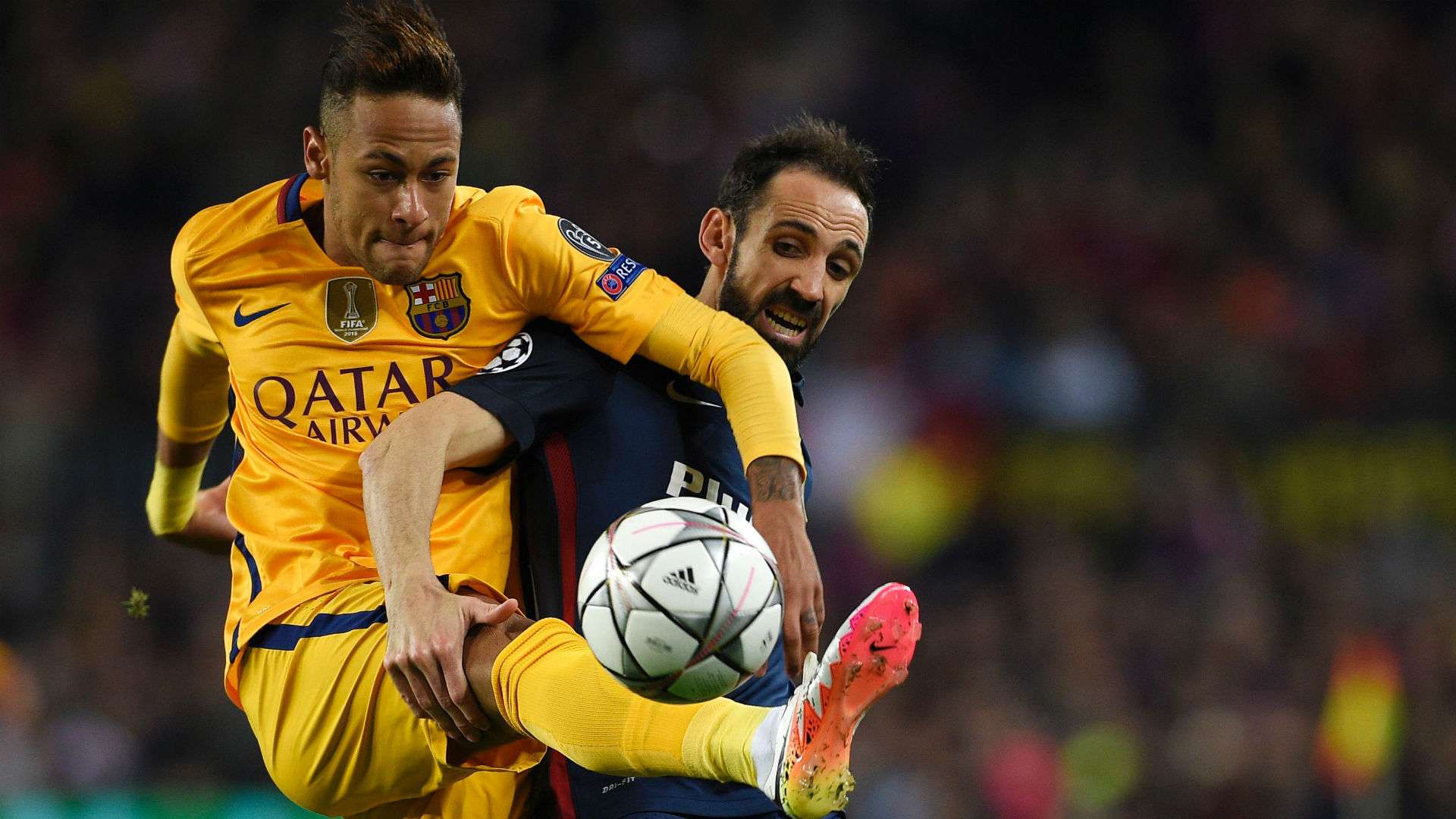 Neymar Juanfran Atlético de Madrid e Barcelona 01 02 2017