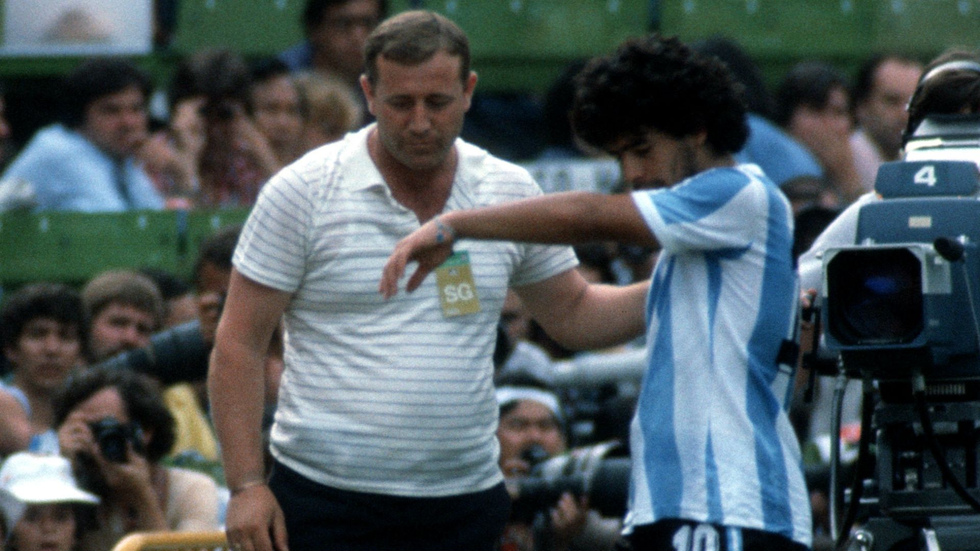 Maradona Argentina Brazil 1982