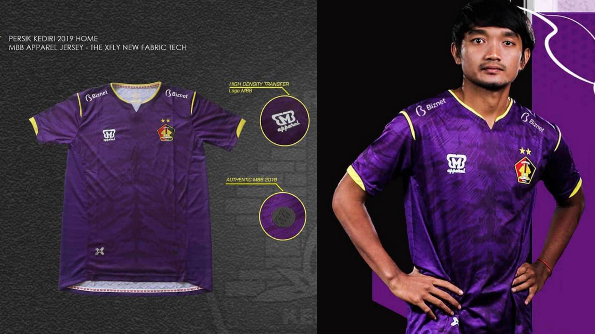 Persik Kediri - Jersey Home 2019