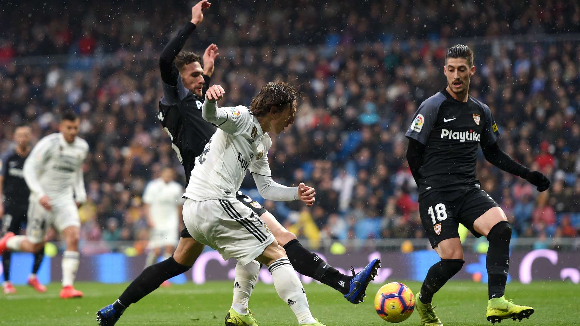 MODRIC REAL MADRID SEVILLA LALIGA