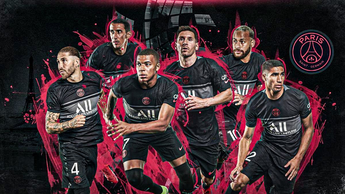 PSG maillot third 2021/22