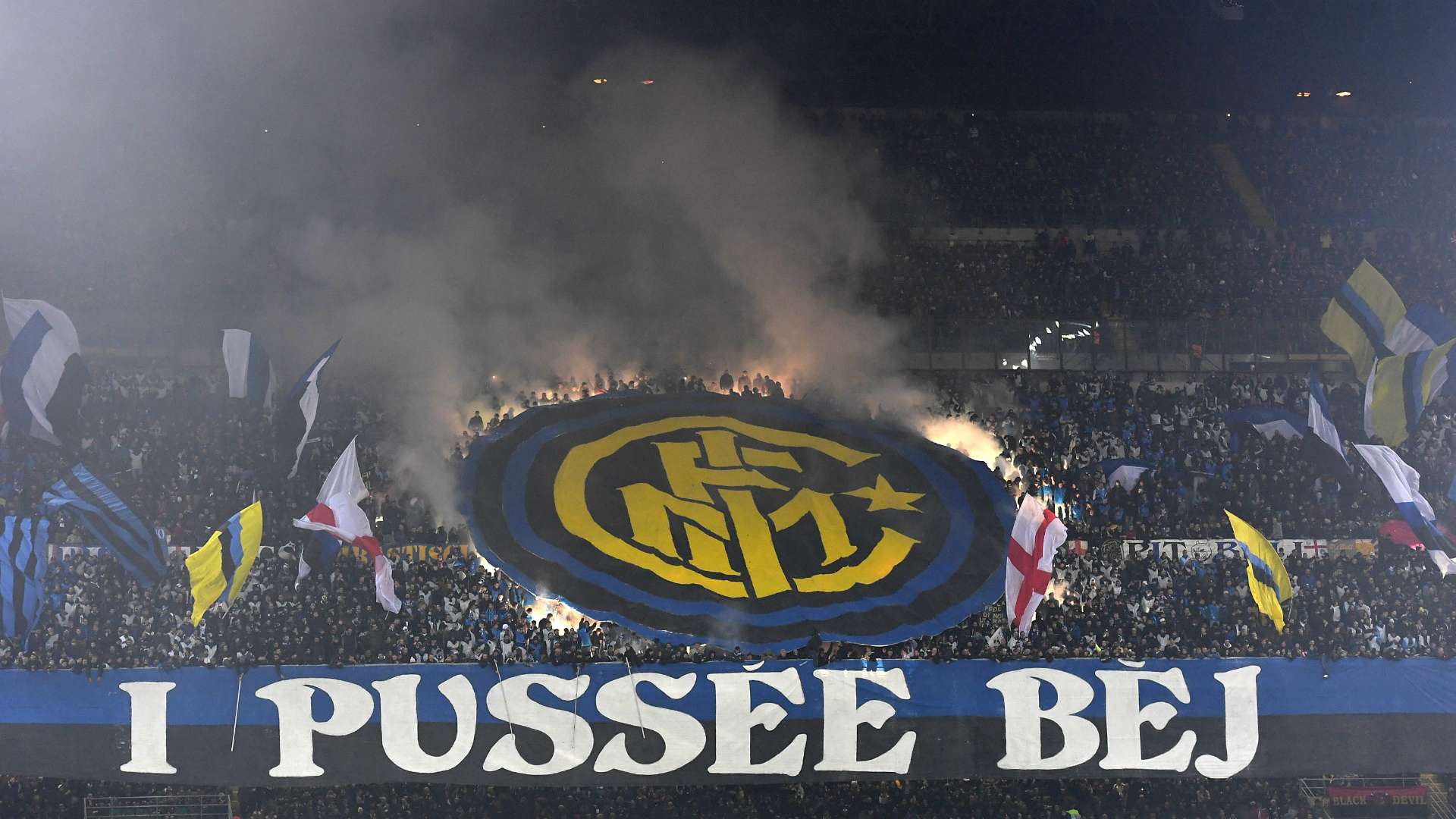 Inter fans Serie A