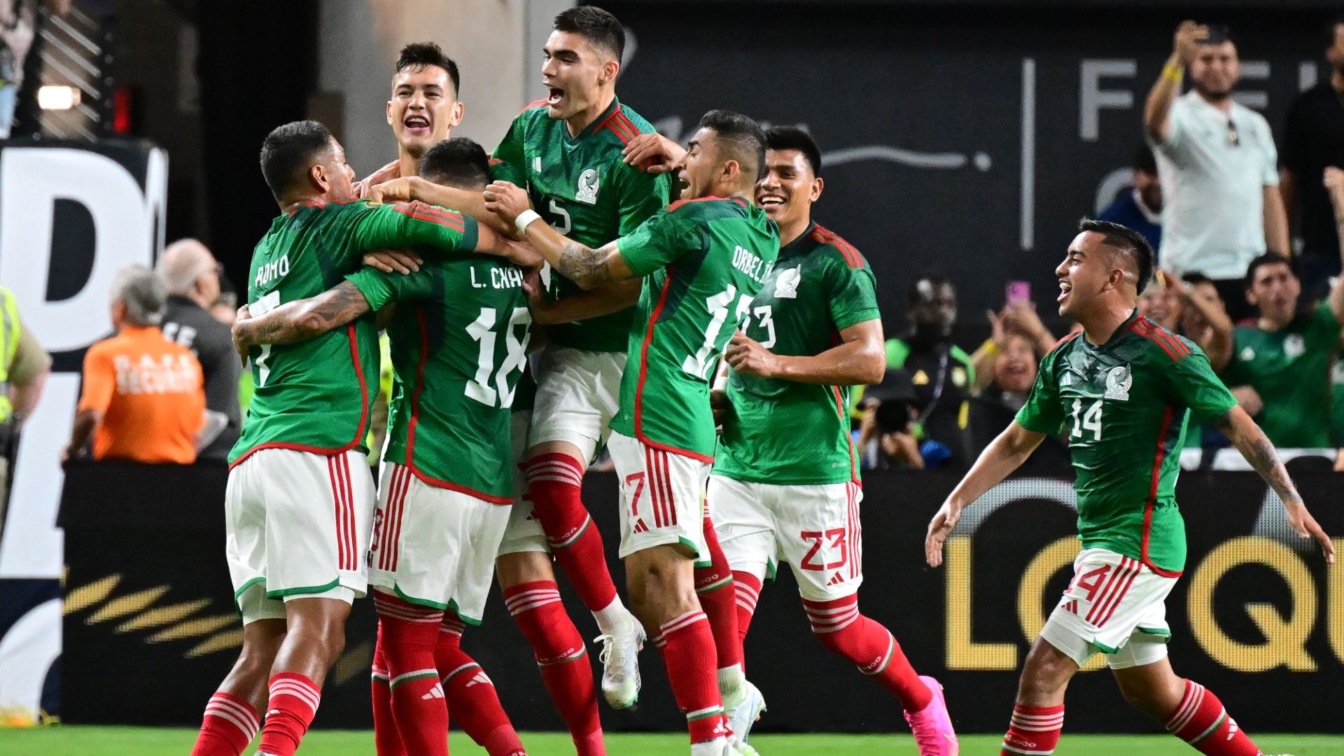 México celebración Copa Oro 2023