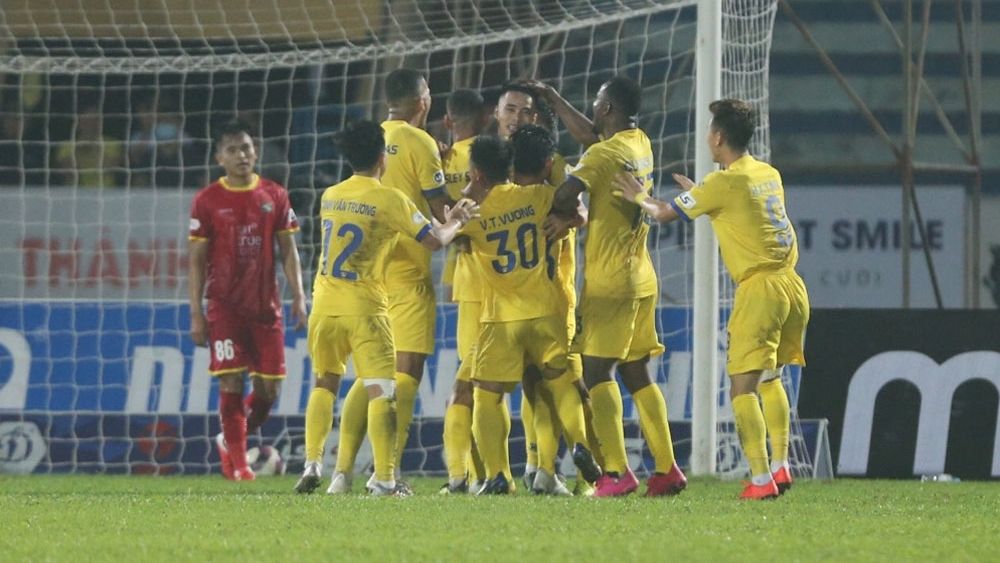 Nam Dinh vs SLNA Song Lam Nghe An Lam Anh Quang 2021 V.League