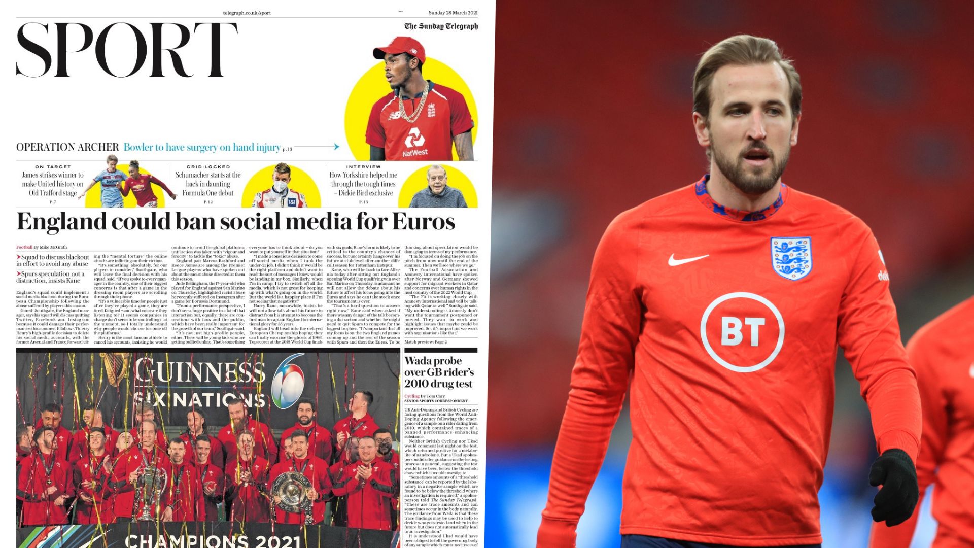 Telegraph EMBED ONLY  March 28th 2021