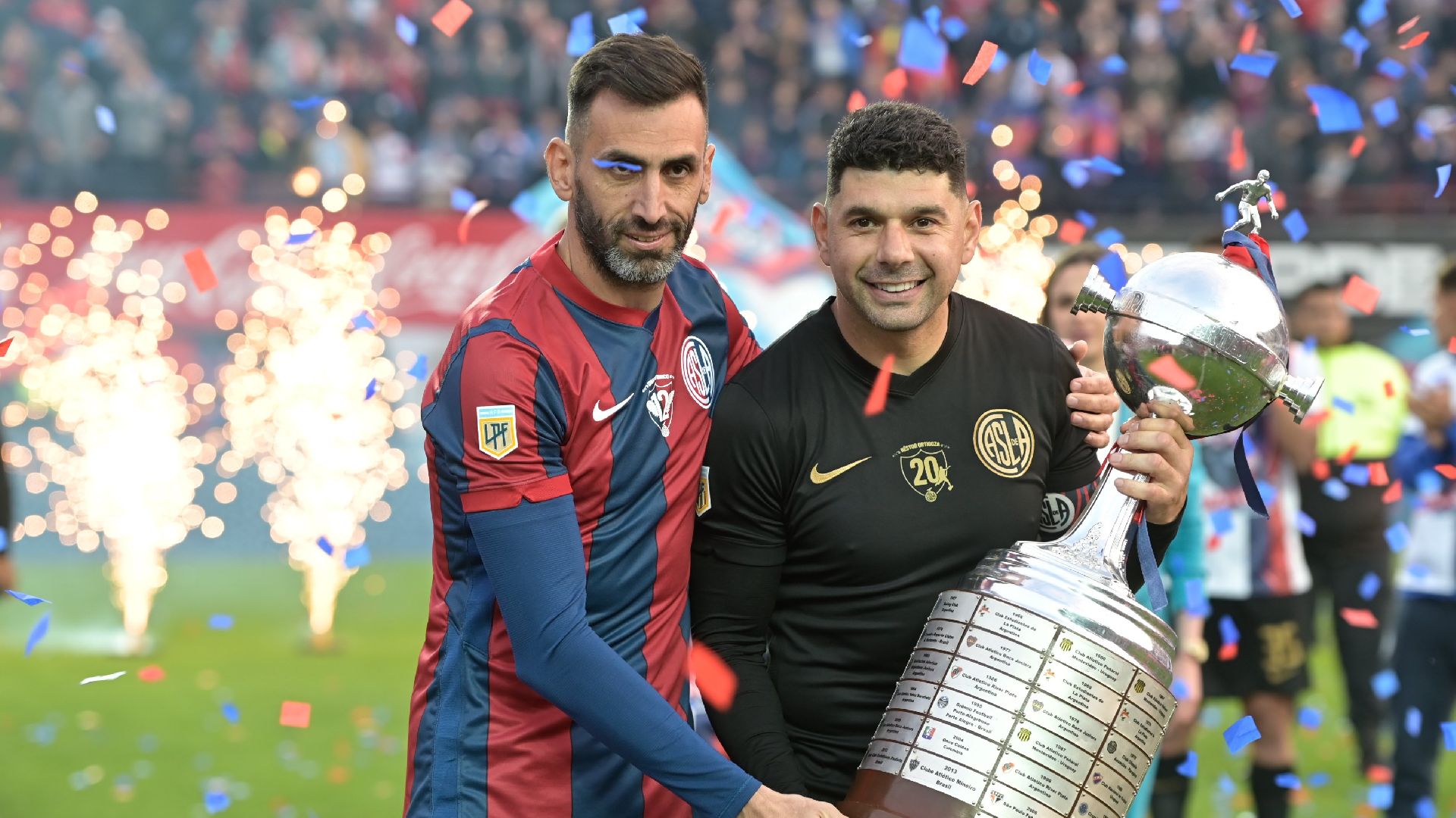 nestor ortigoza sebastian torrico san lorenzo torneo liga profesional 22102022