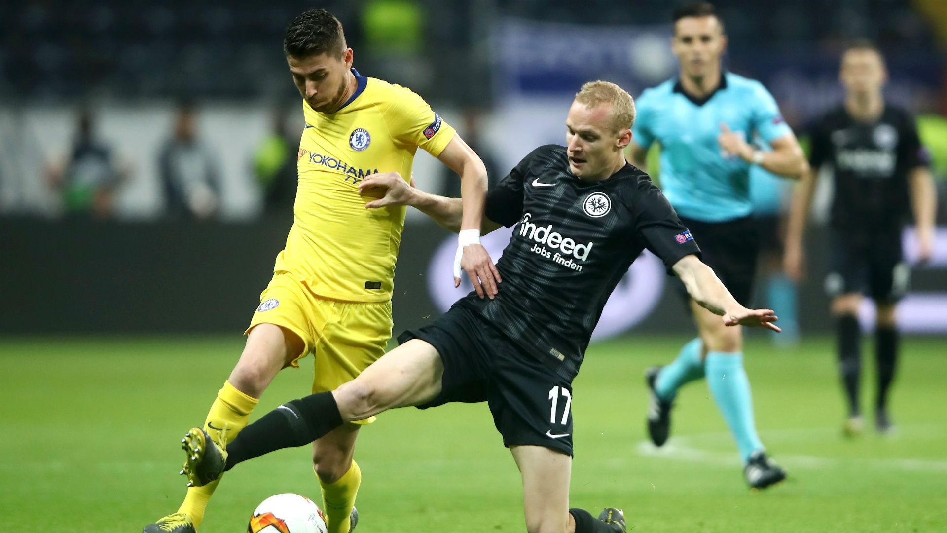 Sebastian Rode Jorginho Frankfurt Chelsea 02052019
