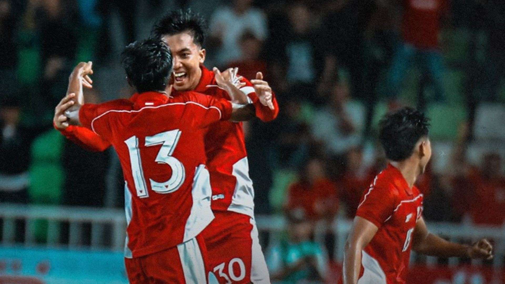 Selebrasi Timnas Indonesia U-17 Versus Uzbekistan U-17 Piala Kemerdekaan 2025