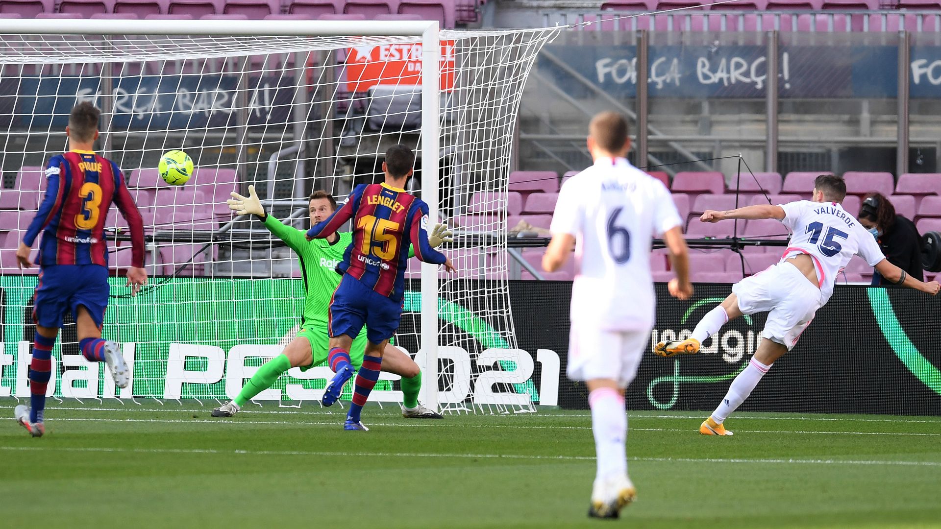 Fede Valverde Goal Barcelona Real Madrid