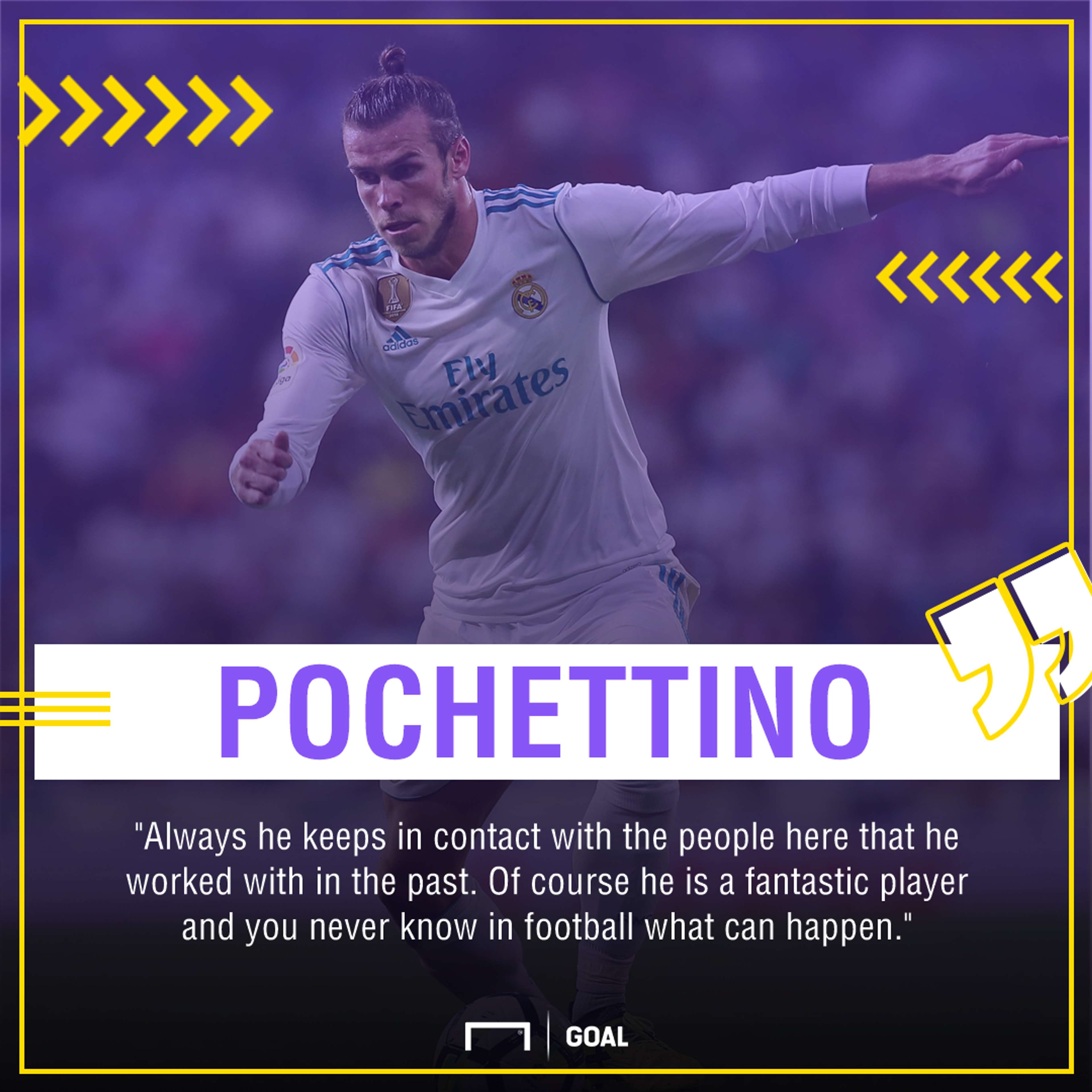 Gareth Bale Mauricio Pochettino Tottenham return