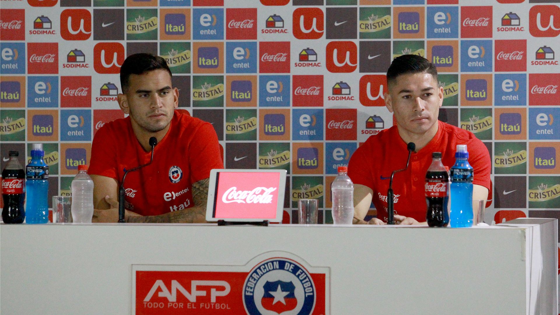 Óscar Opazo y Sebastián Vegas