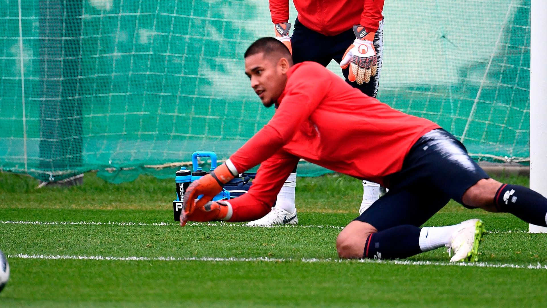 Alphonse Areola France training World Cup 2018