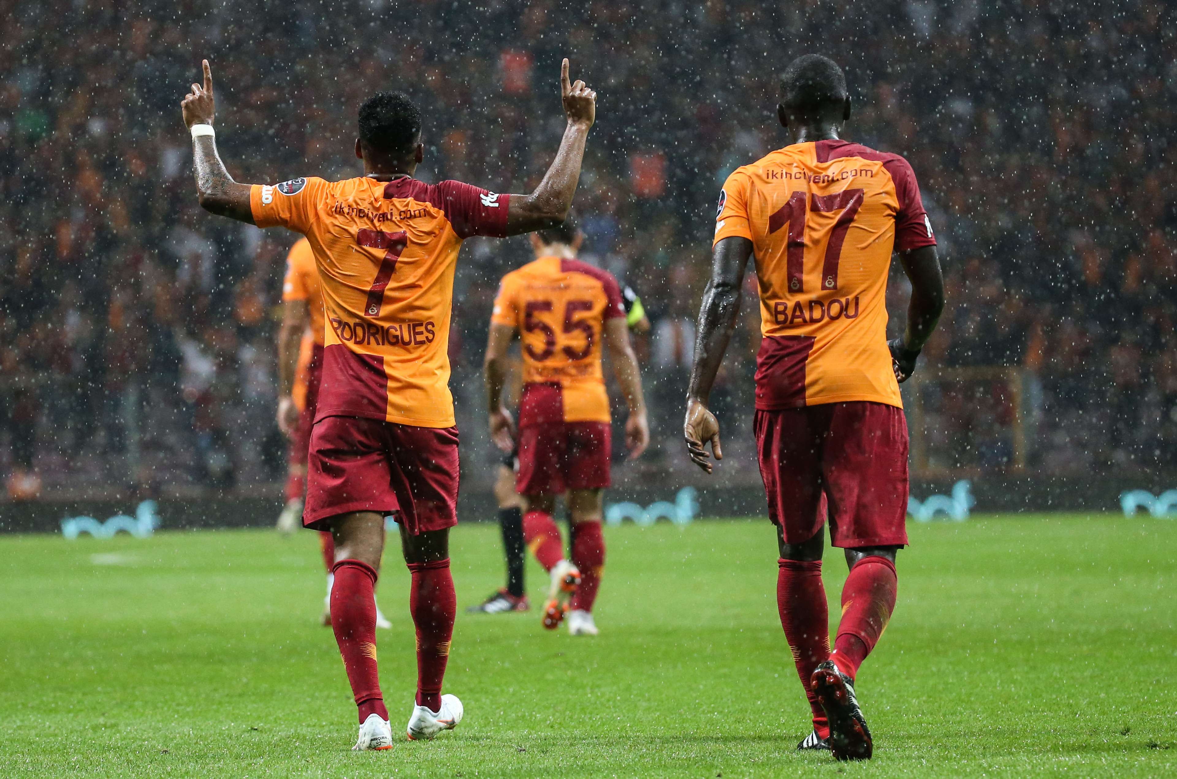 Garry Rodrigues Galatasaray Kasimpasa Super Lig 09/14/18