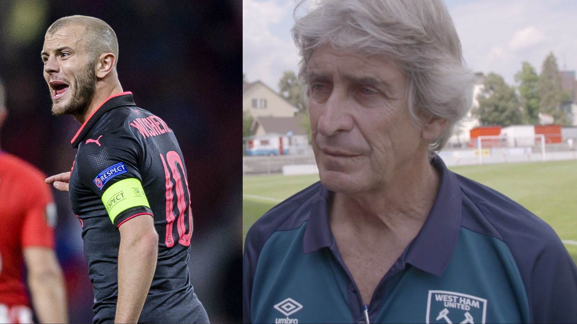 Jack Wilshere - Manuel Pellegrini West Ham