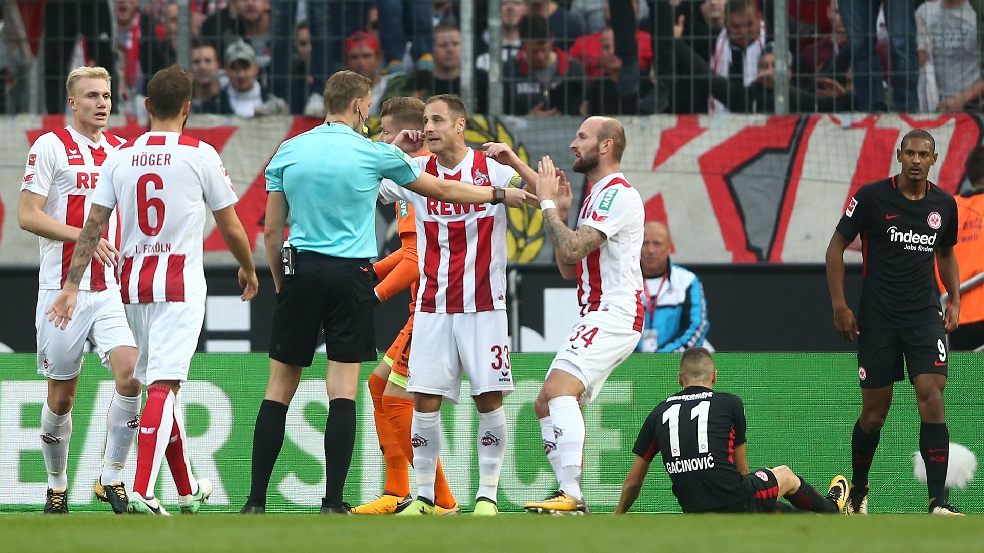1. fc köln eintracht frankfurt bundesliga 092017