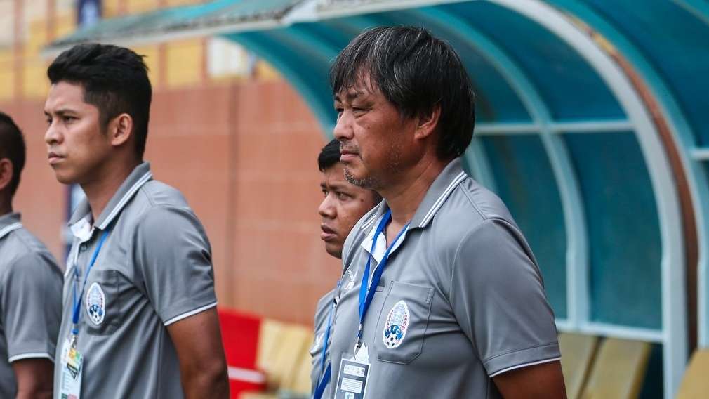 Coach Koji Gyotoku U18 Cambodia August 2019