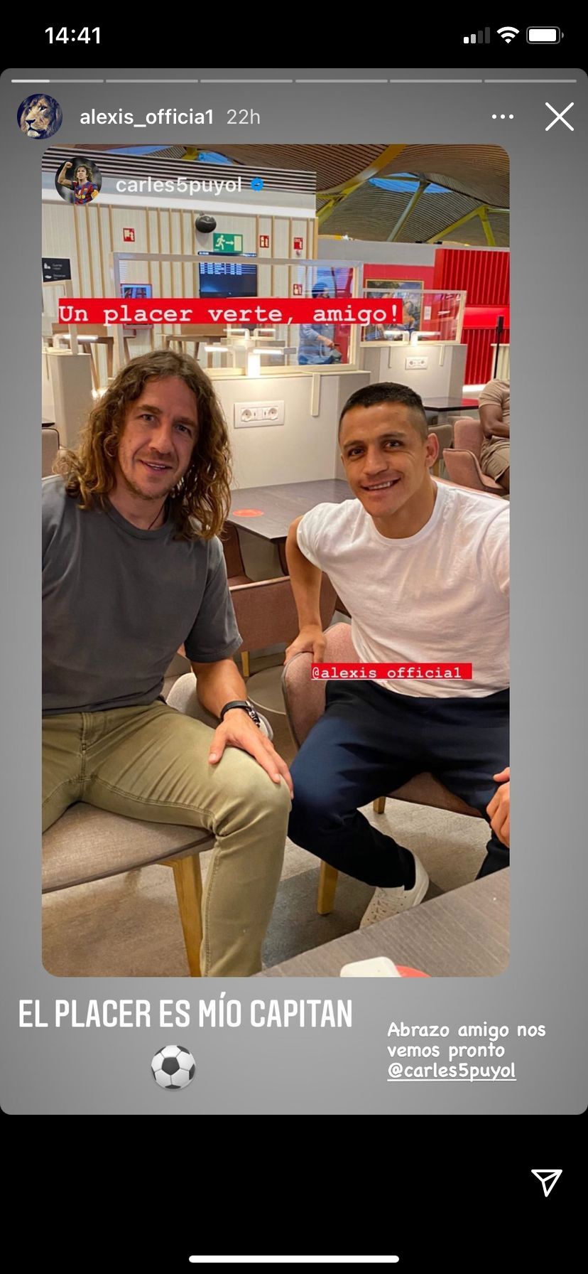 Alexis Sánchez CAPTURA