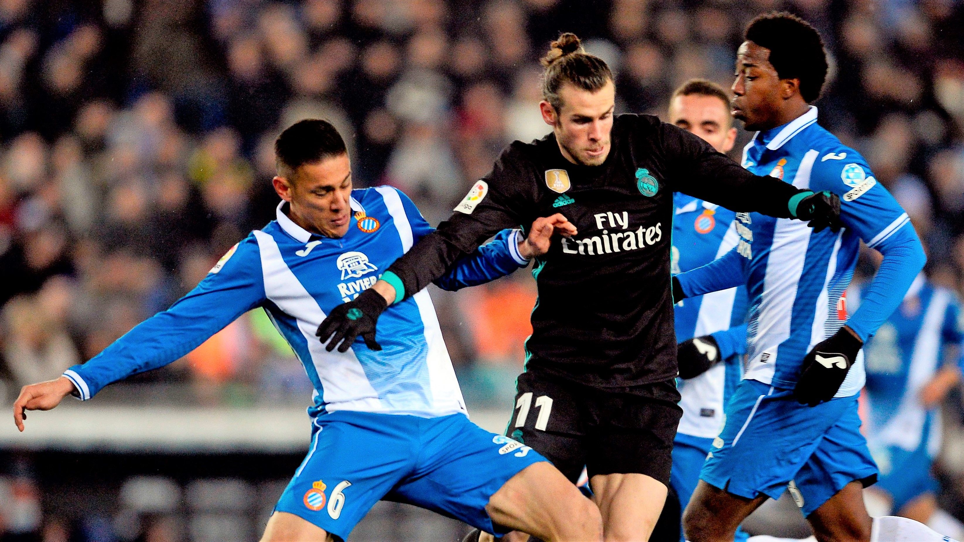 Gareth Bale Oscar Duarte Espanyol Real Madrid LaLiga 27022018
