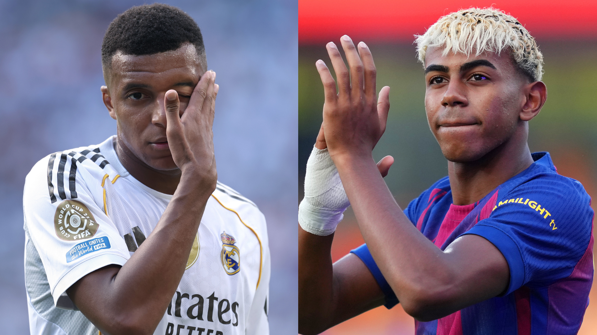 Kylian Mbappe Lamine Yamal 2025-26