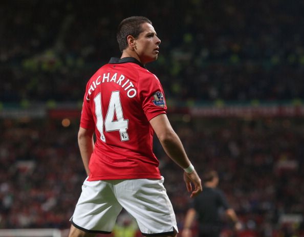 Javier Hernandez Chicharito Manchester United v Liverpool - Capital One Cup Third