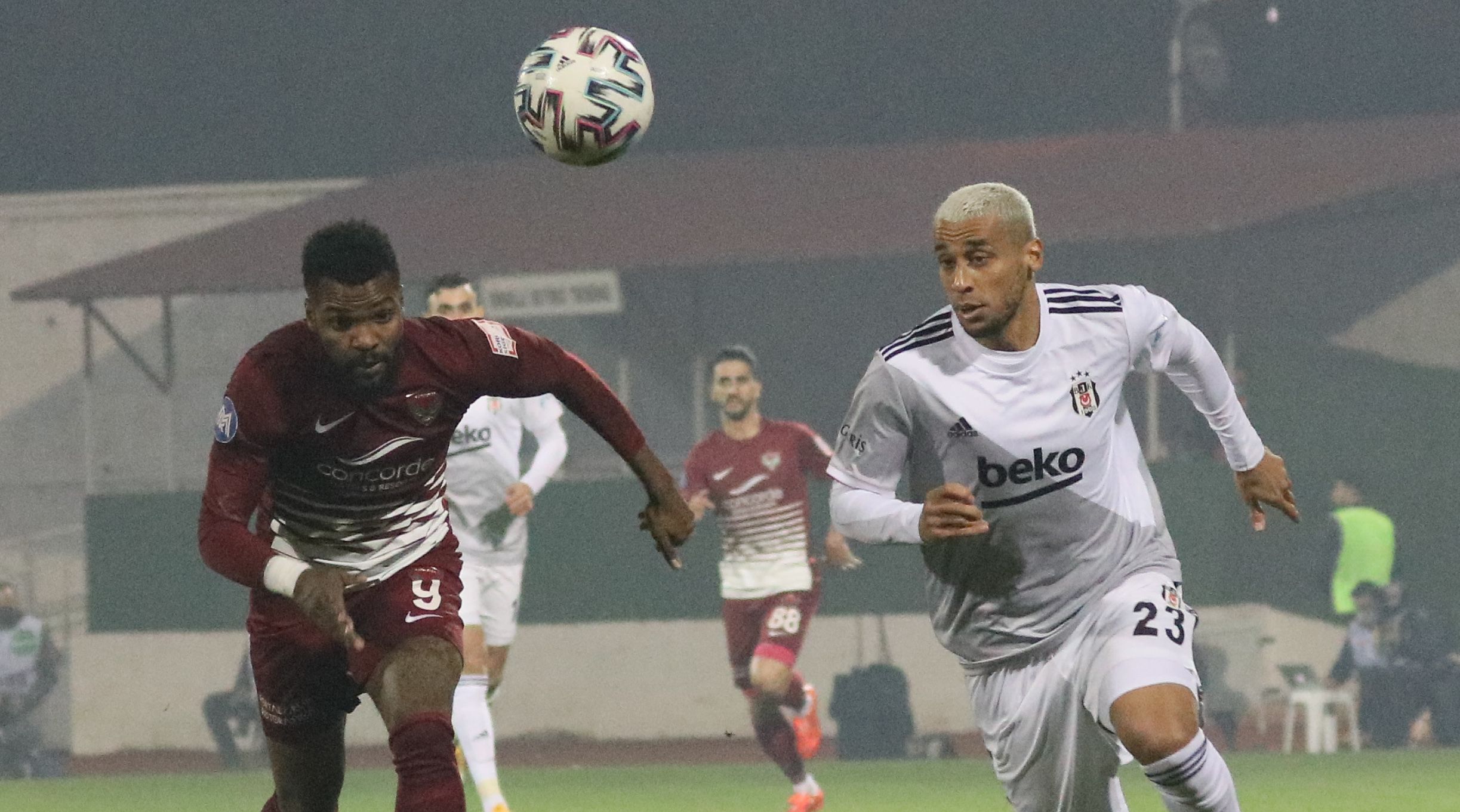 Aaron Boupendza Welinton Hatayspor Besiktas 01/10/21