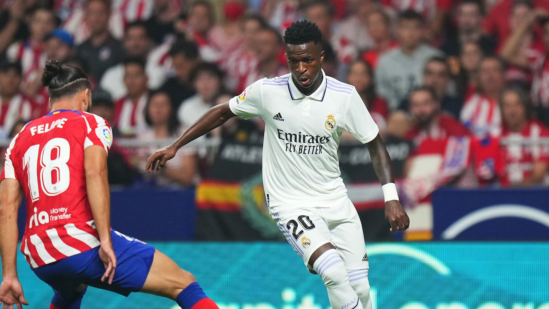 Vinicius Junior, Atletico Madrid x Real Madrid, La Liga, 18092022