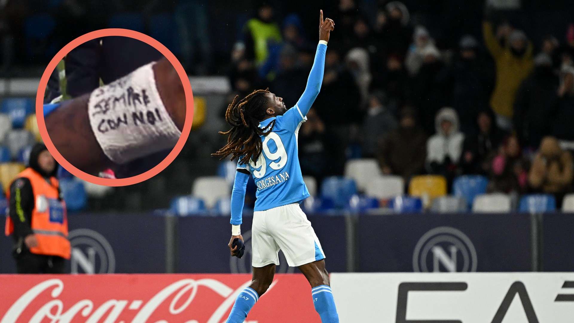 Anguissa Daniele dedica