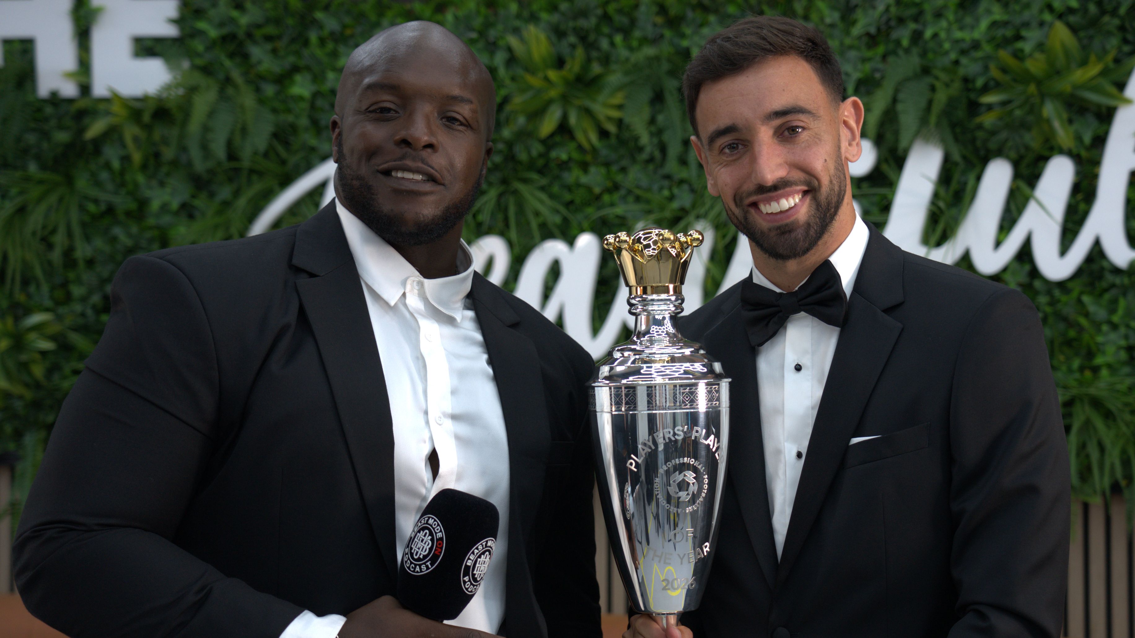 Adebayo Akinfenwa Bruno Fernandes PFA Awards