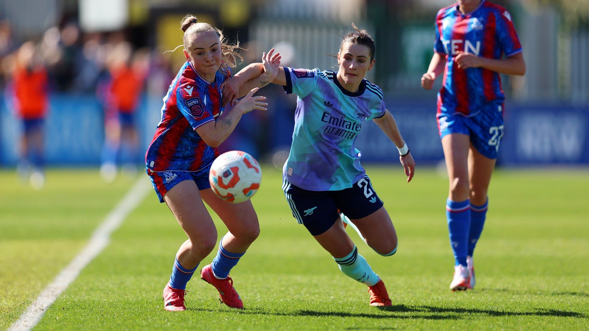 Lily Woodham Emily Fox Crystal Palace Arsenal Women 2024-25