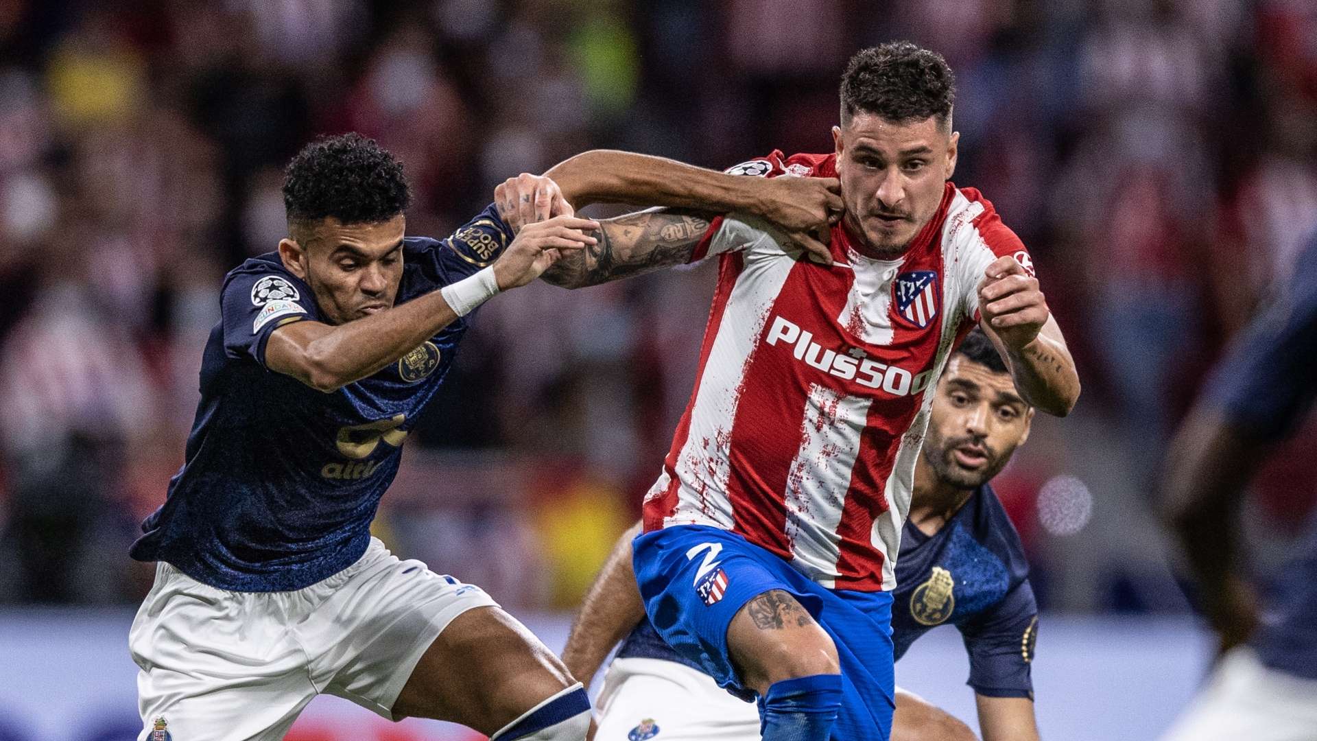 José Giménez, Atlético de Madrid x FC Porto, Champions League, 15092021