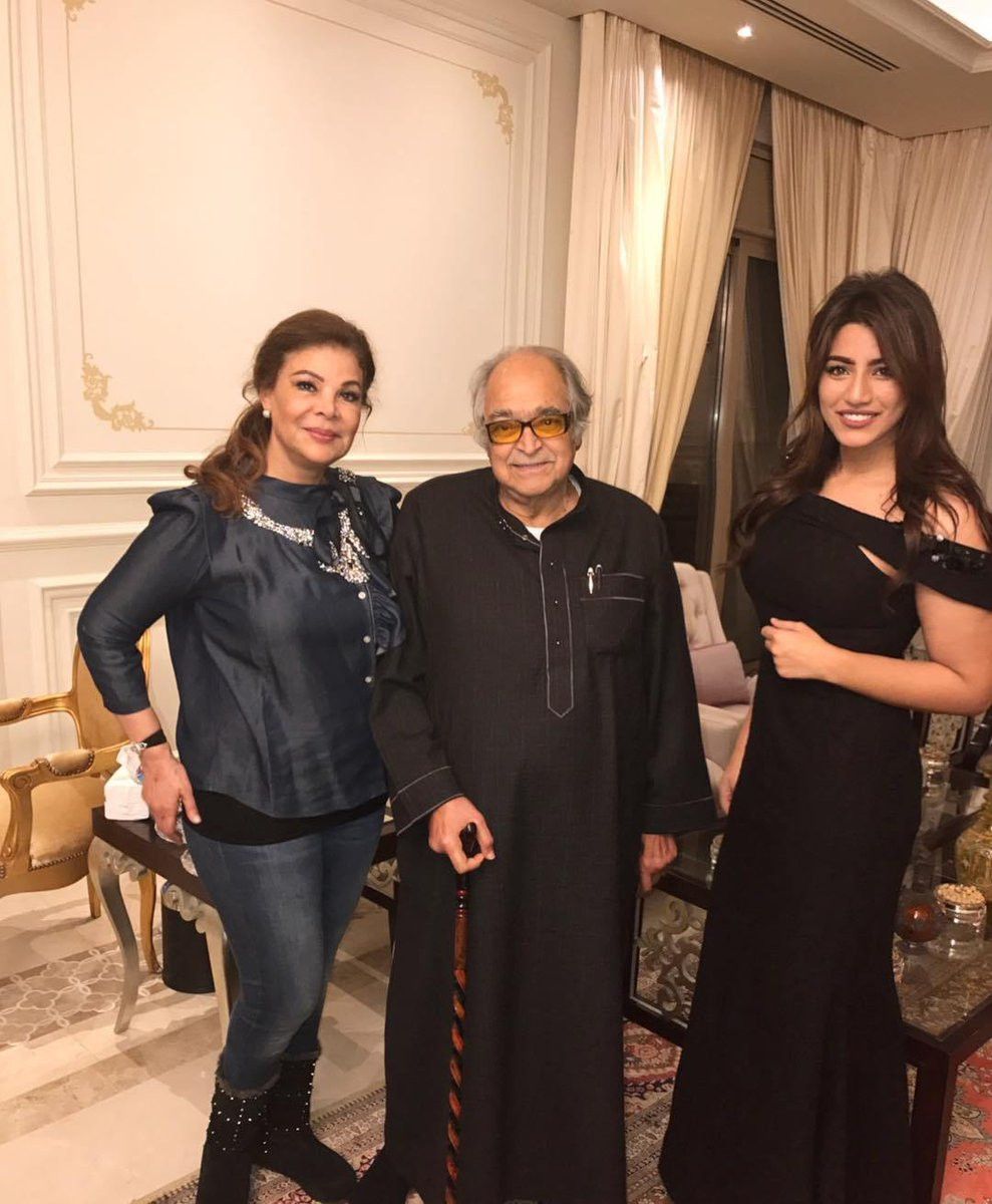 صالح كامل وزوجته