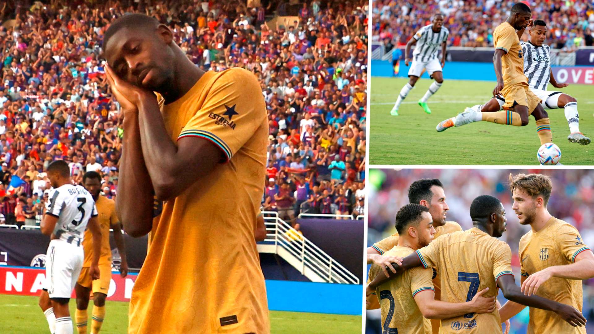 Ousmane Dembele Barcelona vs Juventus July 2022