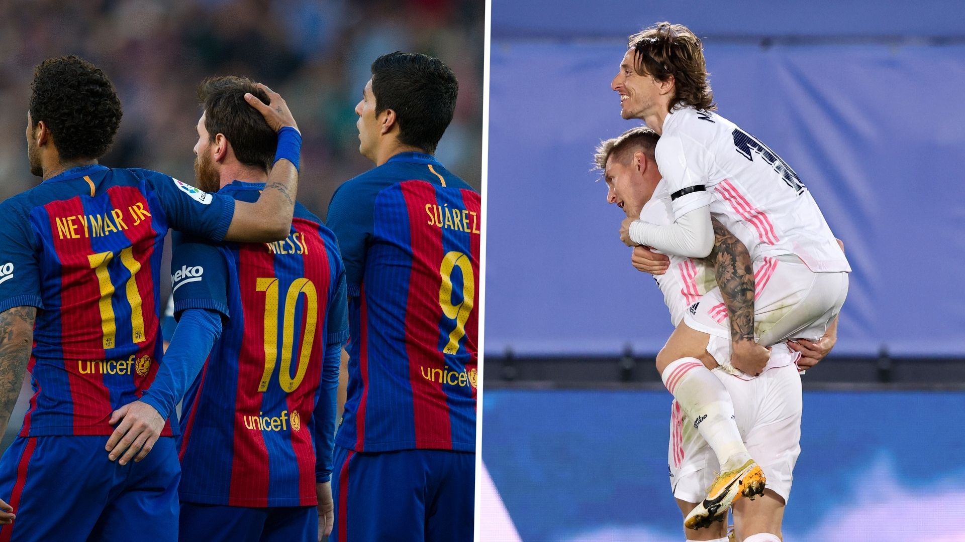 Messi Suarez Neymar Kroos Modric